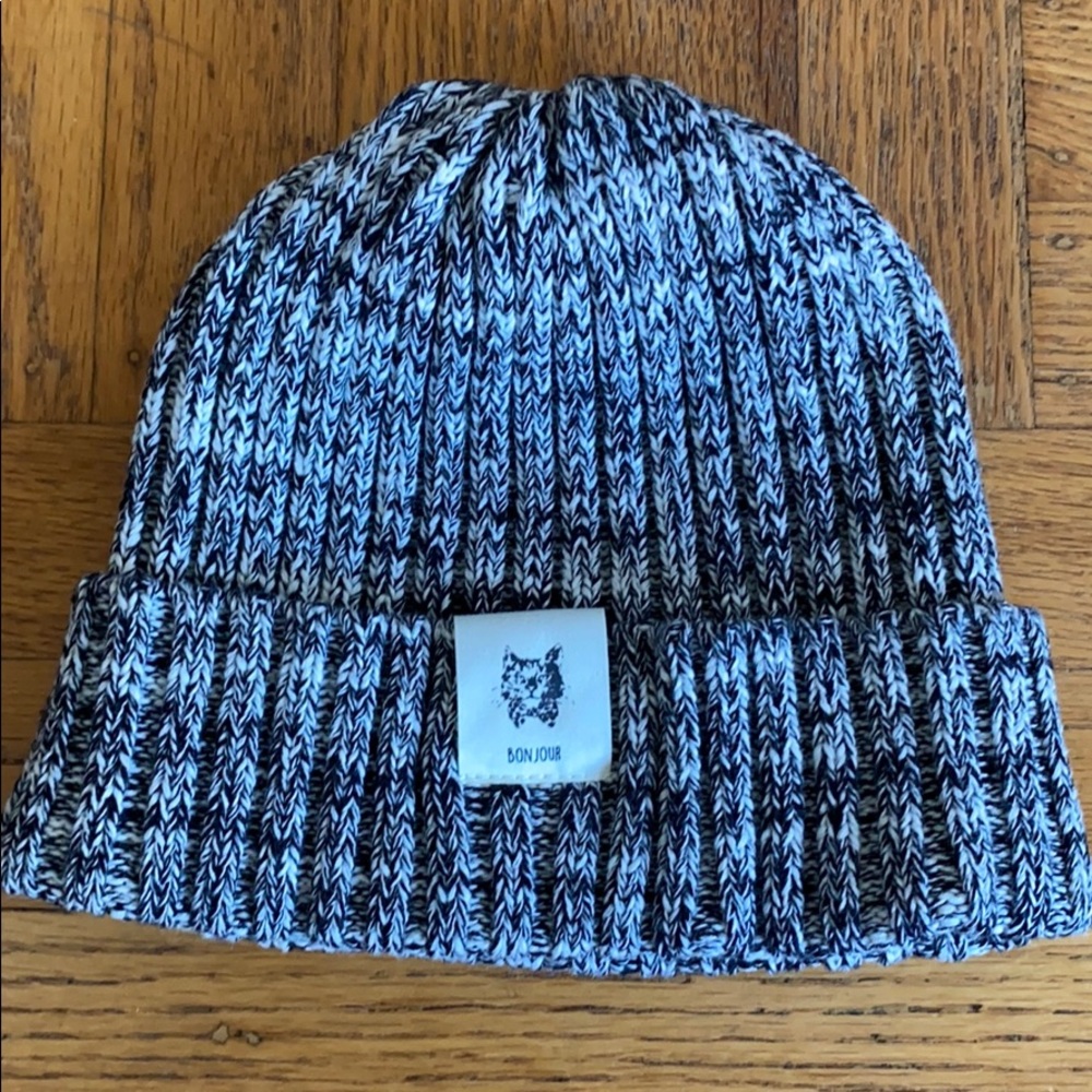 Warm knitted beanie